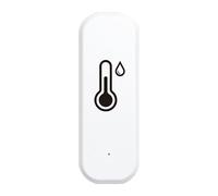 Wifi Temperature Humidity Sensor, Wireless Smart Hygrometer Monitor with App Alerts, Remote Access, Data Storage, High-Precision Detection for Home, 2.76x0.98x0.79 inches