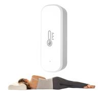 Wifi Temperature Sensor - Real Time Indoor Temperature and Humidity Monitor, Smart Environmental Feedback Device, Easy Install Home Climate Tracker | Suitable for Bedroom Kitchen Bathroom Use