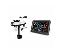 WiFi Weather Station Color Display Digital Thermometer Humidity Wind Speed Rainfall Air Forecast Weather Forecast Clock