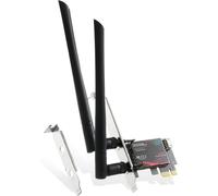 WiFi6 Card AX3000 PCIe WiFi Network Adapter,Intel AX200 Bluetooth 5.0 Chip,Dual Band 2.4GHz/5GHz OFDMA & MU-MIMO,for Windows 10/11