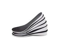 Wiftly 1 paire de semelles intérieures surélevées unisexes - Talons invisibles pour hommes et femmes - Semelles de chaussures EVA - Augmentation du talon - Confort sportif pour le quotidien et le