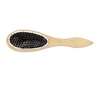 Wig Brush Comb, Steel Pin Wooden Handle Anti Static Frizzing Prevention Exquisite Workmanship for Home and Wig Stores 22 x 6cm 80g