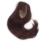 Wig Bunchs Doll Bunches, 8 Pouces à 9 Pouces de Poupée Perruque BJD Pouille à Haute Température Fibre Fibre Mesh Long Curly Doll Hair Remplacement de 1/3 Poupée (Marron)
