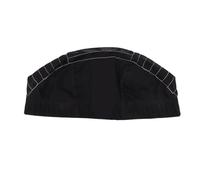 Wig cap Bonnet en sans colle avec ligne blanche for la fabrication de perruques. frontal noir directrice(13x4 mesh line 1pcs)