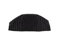 Wig cap Bonnet en sans colle avec ligne blanche for la fabrication de perruques. frontal noir directrice(4x4 mesh line 1pcs)