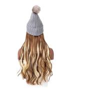 Wig Cap Cheveux Synthétiques Femmes Hiver Chaud Garder Extension De Chapeaux Perruques for Couleurs Ondulés(4)