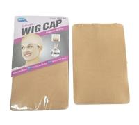 Wig cap Lot De 100 Bonnets Perruque Luxe, Filets Élastiques Extensibles En Nylon For La Fabrication Perruques, 2(Dark blonde 100PCS)