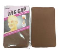 Wig cap Lot De 100 Bonnets Perruque Luxe, Filets Élastiques Extensibles En Nylon For La Fabrication Perruques, 2(Brown 100PCS)