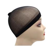 Wig cap Lot de 2 bouchons en nylon Stocki(Black)