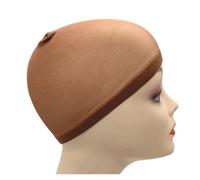 Wig cap Lot de 2 bouchons en nylon Stocki(Light Brown)