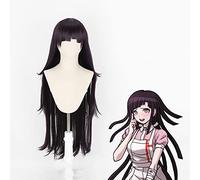Wig for Anime Comic 2 au revoir désespoir Cosplay perruques Mikan Tsumiki Cosplay perruque résistant à la chaleur perruque synthétique violet foncé longue