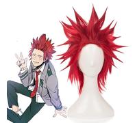 Wig for Anime Cosplay perruques Kirishima Eijiro Cosplay perruque Halloween fête Boku pas de héros académique perruque synthétique