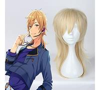 Wig for Anime Ensemble Stars Cosplay Perruque UNDEAD Hakaze Kaoru Cosplay Perruques Résistant À La Chaleur Synthétique Halloween Carnaval Les Perruques D'animation