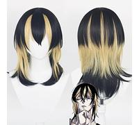 Wig For Anime Haitani Ran Haitani Rindo Cosplay Wig Rindou Haitani Ran Haitani Black Golden Synthetic Hair Pelucas OneSize A