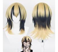 Wig For Anime Haitani Ran Haitani Rindo Cosplay Wig Rindou Haitani Ran Haitani Black Golden Synthetic Hair Pelucas OneSize B