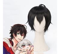 Wig for Anime HypnosisMic Division Rap Battle Cosplay Perruques ICHIRO YAMADA Cosplay Perruque Résistant À La Chaleur Synthétique Perruque Cheveux Halloween Party