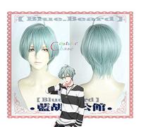 Wig for Anime IDOLiSH7 ZOOL Cosplay perruque ISUMI HARUKA vert perruque Cosplay Halloween jeu de rôle cheveux + bonnet de perruque gratuit