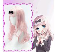Wig for Anime Kaguya-Sama: Love Is War Cosplay Perruques Chika Fujiwara Cosplay Perruque Synthétique Cheveux Halloween Party Kaguya-Sama Wa Kokurasetai
