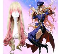 Wig for Anime Macross Cosplay Perruque Sheryl Nome Cosplay Perruques La Forteresse Super Dimension Macross Halloween Cosplay Perruques