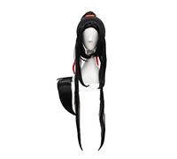 Wig For Anime Mo Dao Zu Shi The Grandmaster of Demonic Cultivation Wei Wuxian Cosplay Wig Two Styles Heat Resistant Hair+ Wig Cap OneSize StyleB