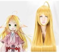 Wig for Anime renard démon Cosplay perruques Su Shan Su Su 100 CM Cosplay perruques Halloween carnaval Cosplay femmes perruques