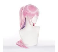 Wig For Anime Shikimoris Not Just A Cutie Wig Shikimori Micchon Cosplay Wig Pink Blue Long Straight Hair + Free Wig Cap OneSize A