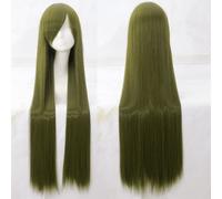 Wig for Anime Wigs Cosplay Christmas Cosplay Wig Universal 100Cm Color Long Straight Hair Cos Animation High Temperature Wire 099 Color:Rose Net 057 [1 Meter]