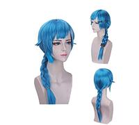 Wig For Arcane Cosplay Wigs Game Arcane Cosplay Blue Heat Resistant Synthetic Hair Juvenile And Junior Woman Hair Wig OneSize onlywigC