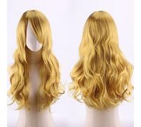 Wig for Carnival Nightlife CluI Party Dress Up Wig Cos Anime Wig Universal Multicolor 70Cm Long Curly Hair Micro Curly Hair Cosplay Color:Jf70-07