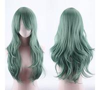 Wig for Carnival Nightlife CluI Party Dress Up Wig Cos Anime Wig Universal Multicolor 70Cm Long Curly Hair Micro Curly Hair Cosplay Color:Jf70-03