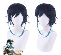 Wig for Carnival Nightlife CluI Party Dress Up Wig Cosplay Wig Original God Wendy Venti Twist Braid Gradient Fake Hair