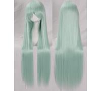 Wig for Carnival Nightlife CluI Party Dress Up Wig Cosplay Wig Universal 100Cm Color Long Straight Hair Cos Animation High Temperature Wire 099 Color:Rose Net 024 [1 Meter]