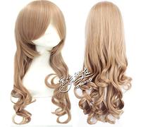 Wig for Cosplay Wig Daily Linen 70cm Long Curly Hair Variety Anime Wig Color: H088-6 (main body)