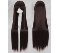 Wig for cosplay wig universal 100CM color long straight hair cos anime high temperature wire 099 color:rose net 029 [1 meter]