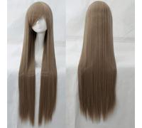 Wig for cosplay wig universal 100CM color long straight hair cos anime high temperature wire 099 color:rose net 081 [1 meter]