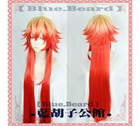 Wig for Destin Grand ordre FGO Rama serviteur sabre droit Long 100 cm couleur mixte cheveux synthétiques résistant à la chaleur Cosplay + bonnet de perruque gratuit