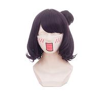 Wig for Destin Grand ordre Katsushika Hokusai violet perruque chignon Cosplay Costume FGO résistant à la chaleur cheveux synthétiques femmes Cosplay perruques