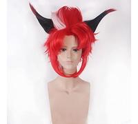 Wig for Halloween Fashion Christmas Party Dress Up Wig King Game Glory Baili Xuan Ce Cosplay Wig Short Anti-Alice Beauty Tip