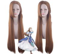 Wig for Halloween Fashion Christmas Party Dress Up Wig Reborn As Only Otome Shattered Flag Evil Eldest Lady Catalina Kraes Cosplay Wig