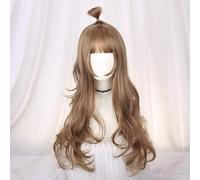 Wig for Harajuku Lolita Doux Quotidien Perruque Gradient Ombre Fille Bouclés Perruques Cosplay Princesse Cheveux Synthétiques Couleur Mixte Longue Ondulée Parti Perruque D