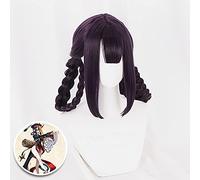 Wig for Jeu destin Grand ordre FGO Cosplay perruques Shutendoji Cosplay perruque synthétique perruque Halloween femmes violet longues perruques poils tressés