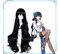Wig for Jeu filles première ligne Cosplay perruques Yu Ling longue Cosplay perruque femmes perruque cheveux Halloween fête résistant à la chaleur synthétique perruque