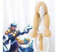 Wig for Jeu LoL Cosplay perruque Soraka Cosplay perruque résistant à la chaleur perruque synthétique Halloween carnaval fête