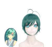 Wig for Jeu roi de gloire perruque Zhuang Zhouyuan Cosplay déguisement perruques cheveux synthétiques résistants à la chaleur pour Halloween fête Anime perruque