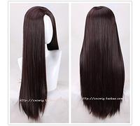 Wig for Kakegurui joueur compulsif Jabami Yumeko perruque Cosplay Costume femmes noir longue ligne droite cheveux synthétiques Halloween fête utilisation