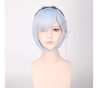 Wig for Life in a different world from scratch Ramremu cosplay wig color:PL-584-2 [Blue]