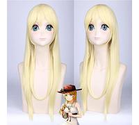 Wig For Love Live Ayase Eli Wig LoveLive Cosplay Props Golden Hair Theme Party Role Play Wigs Comic Con Carnival Costumes Girls Wigs C