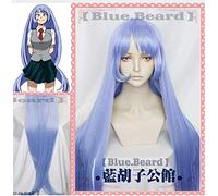 Wig for Nejire Hadou Cosplay perruque Boku no Hero Academia 3e saison 110 cm longue ligne droite Anime cheveux synthétiques 3 + bonnet de perruque comme sur la photo