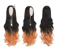 Wig For Wigs Tanjirou Nezuko Kamado Wigs Kimetsu no Yaiba Cosplay Wigs Zenitsu Agatsuma Golden Hair Inosuke Hashibira Blue NezukoKamado