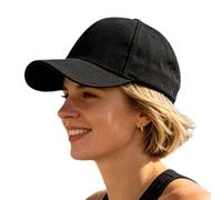 Wig Hat - 28x15cm Breathable Baseball Cap Wig, Realistic Short Wavy Bob Hair Baseball Hat Comfortable Sun Protection Wigs Cap Style for Daily Wear Sports Outdoor Activities